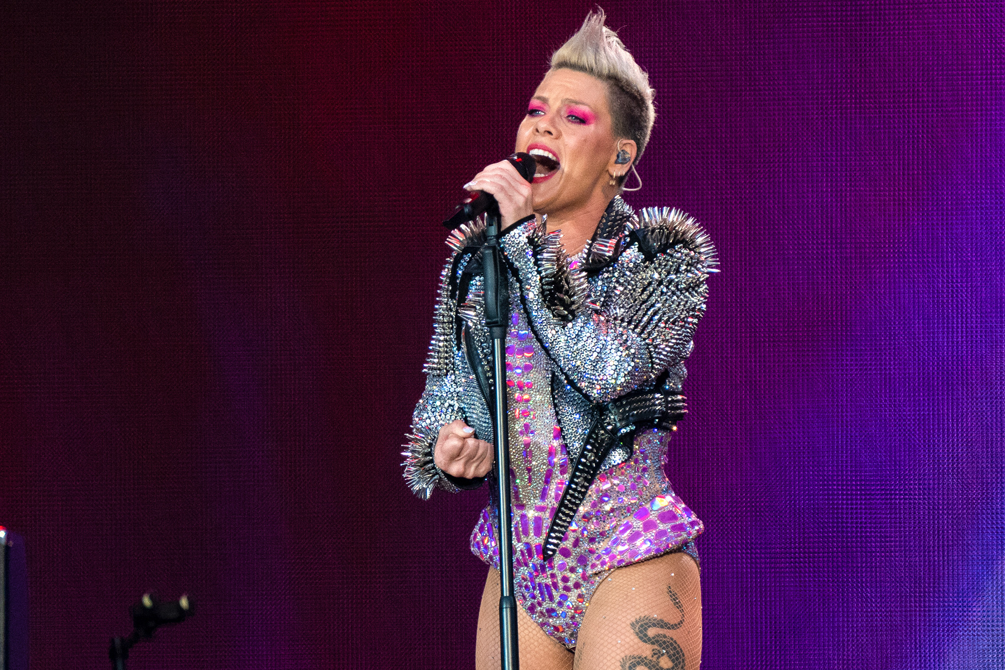 Pink Concert Takes Unusual Turn as Fan Scatters Mother's Ashes on Stage