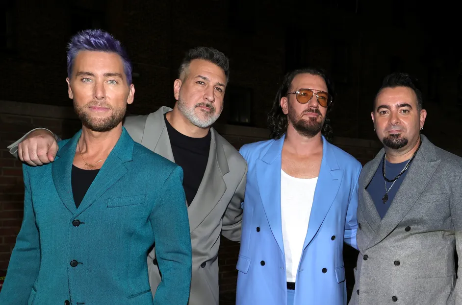 NSYNC Reunites (Sans Timberlake) at 'Deadpool & Wolverine' Film Premiere