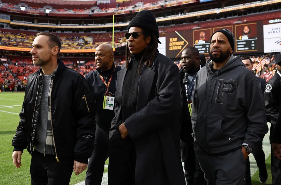 Jay-Z Spotted at Commanders vs. Cowboys Game, Sparking Fan Reactions