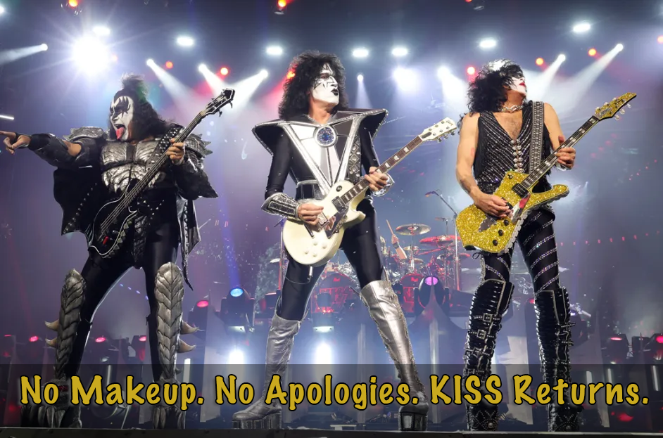 KISS Returns to the Stage—No Makeup, No Apologies, Just Vegas Mayhem