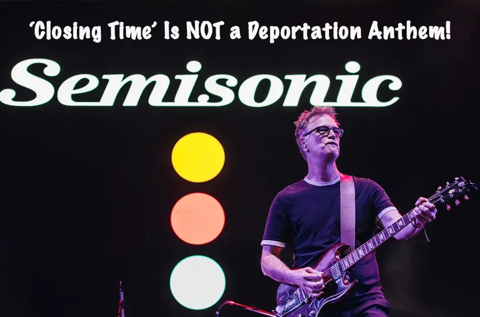 Semisonic Roasts White House for Using "Closing Time" in Deportation Video: "They Missed the Point—Entirely"