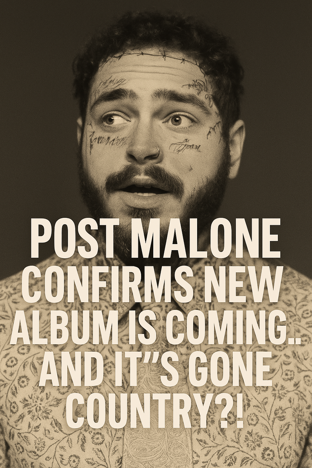 Post Malone Teases New Album at Coachella 2025 & Talks Country Crossover