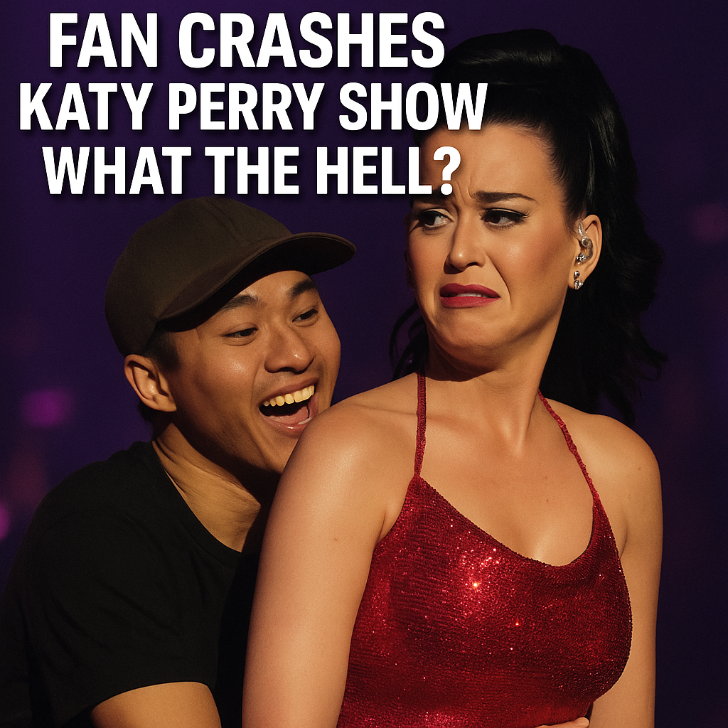 Stage Crasher at Katy Perry’s Sydney Show: Publicity Stunt or Failed Rocket Launch?