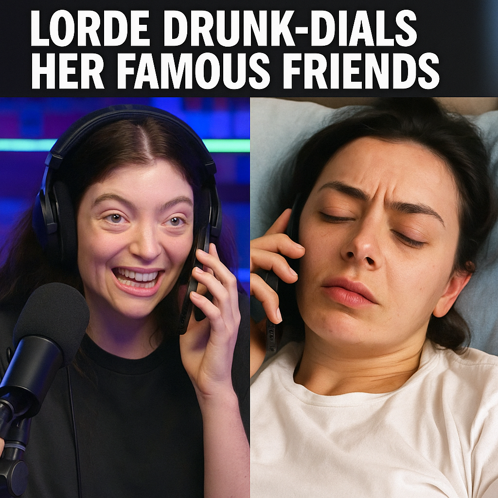 Lorde Drunk-Dials Her Famous Friends on Live Radio