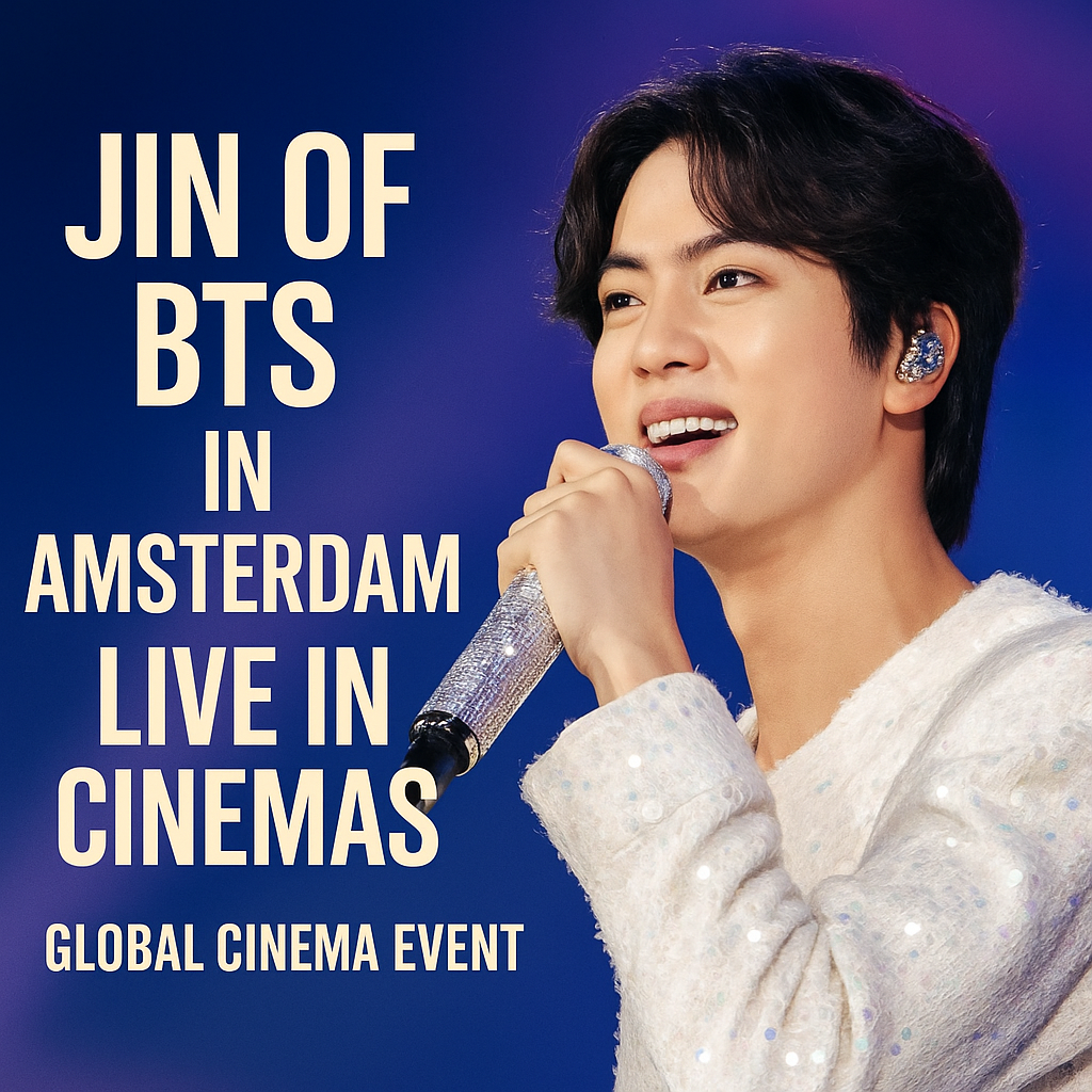 Jin of BTS Live in Amsterdam—Broadcasting Worldwide, K-Pop Fans Assemble