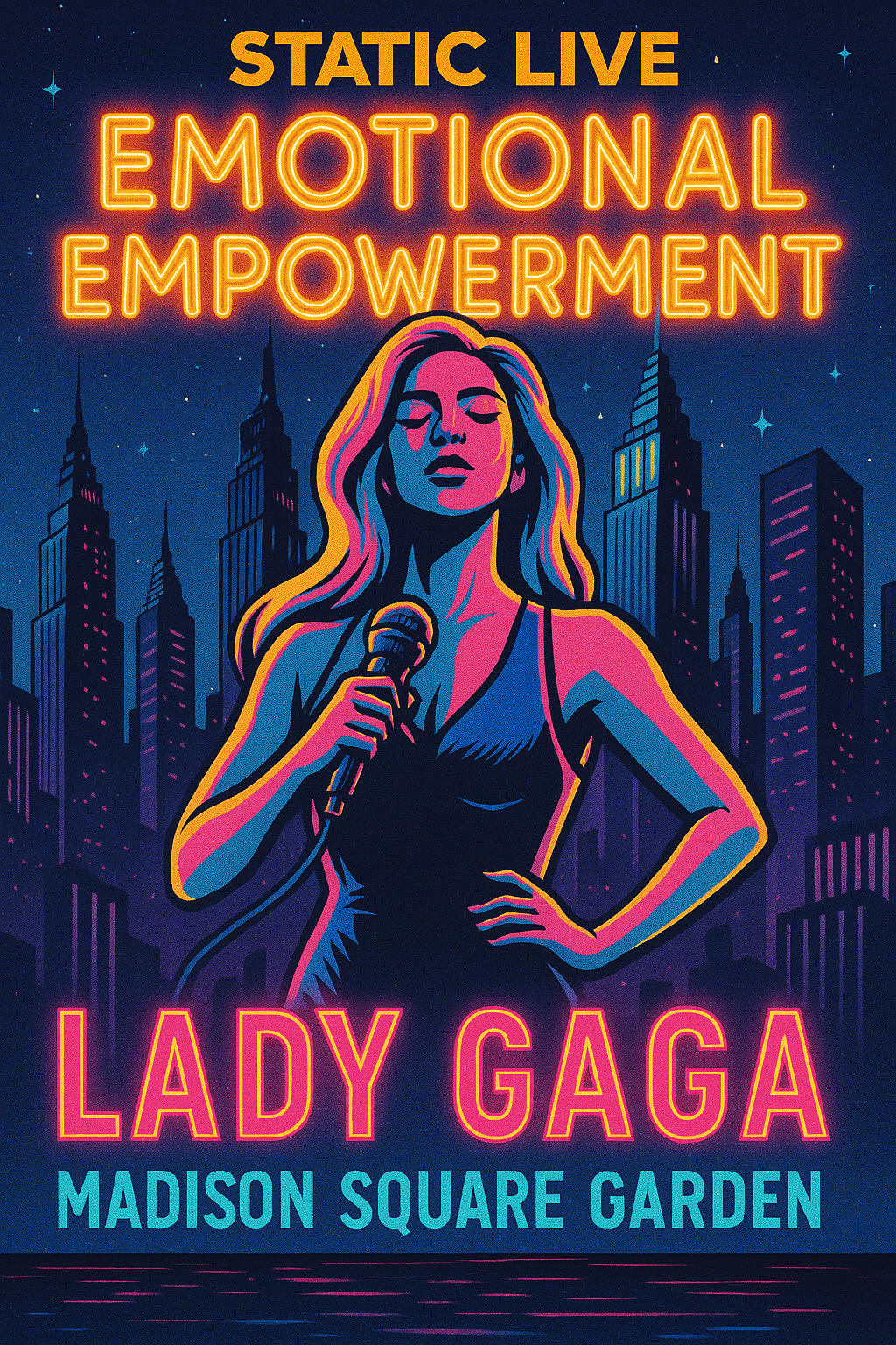 Lady Gaga Gets Emotional in NYC as Fiancé Michael Polansky Drops Pre-Show Wisdom