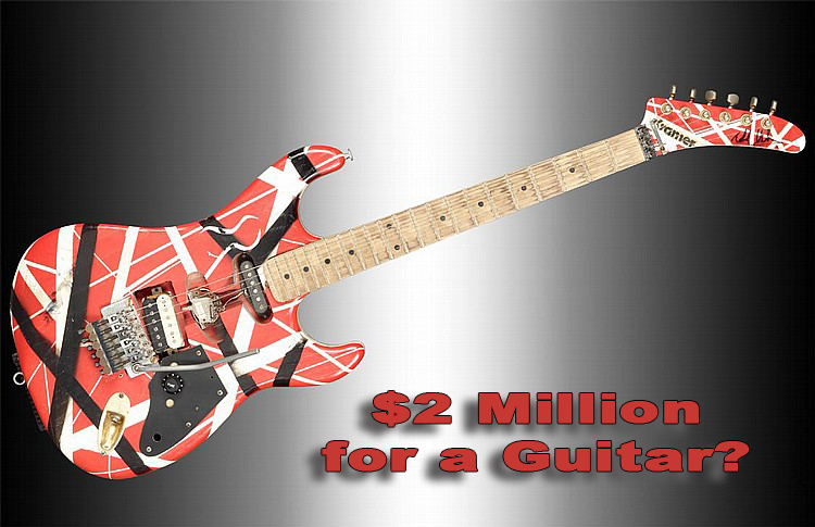 Eddie Van Halen’s Legendary 1982 Kramer Guitar Expected to Sell for Over $2 Million
