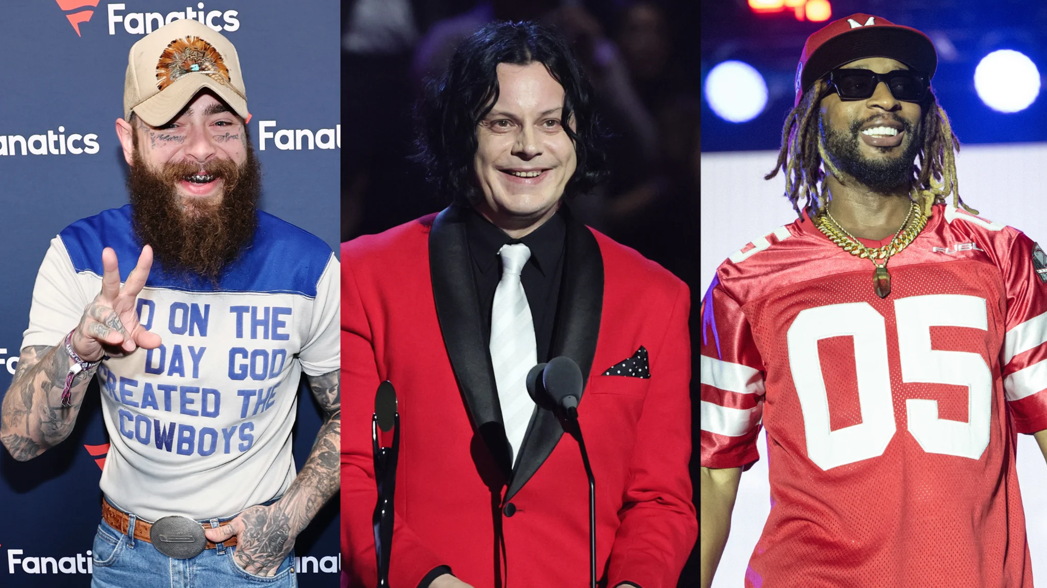 Post Malone, Jack White & Lil Jon Bring the Noise to the 2025 NFL Thanksgiving Halftime Shows