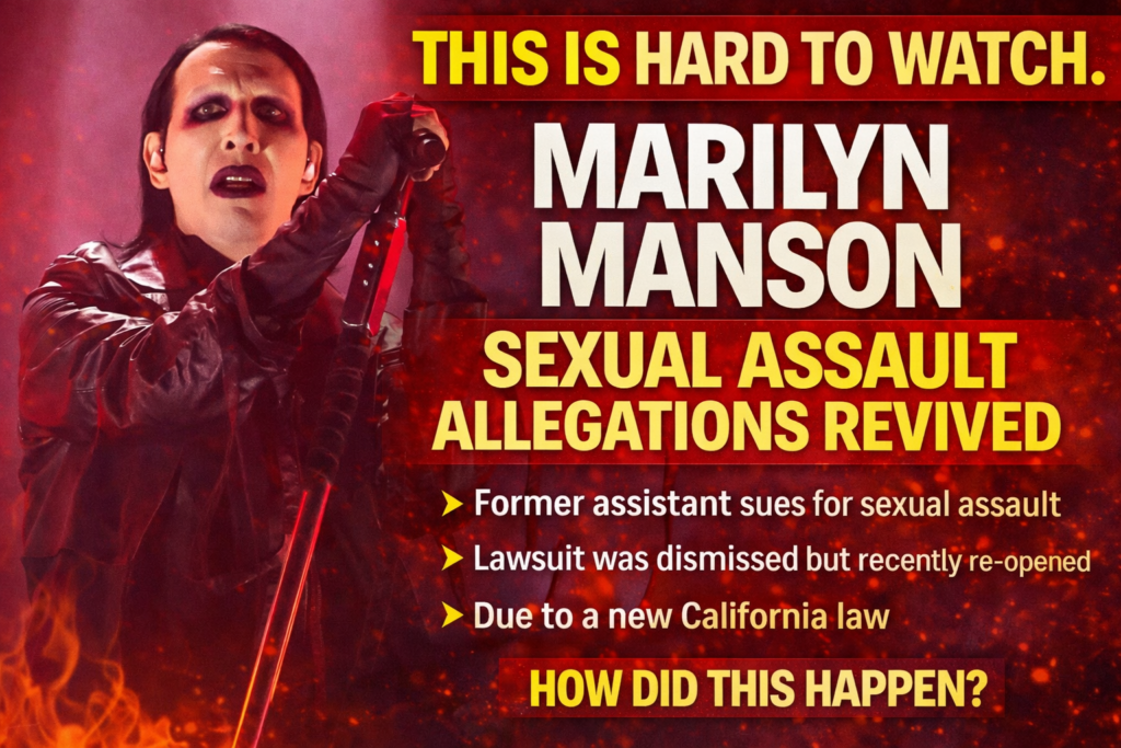 Marilyn Manson Sexual Assault Lawsuit Revived
