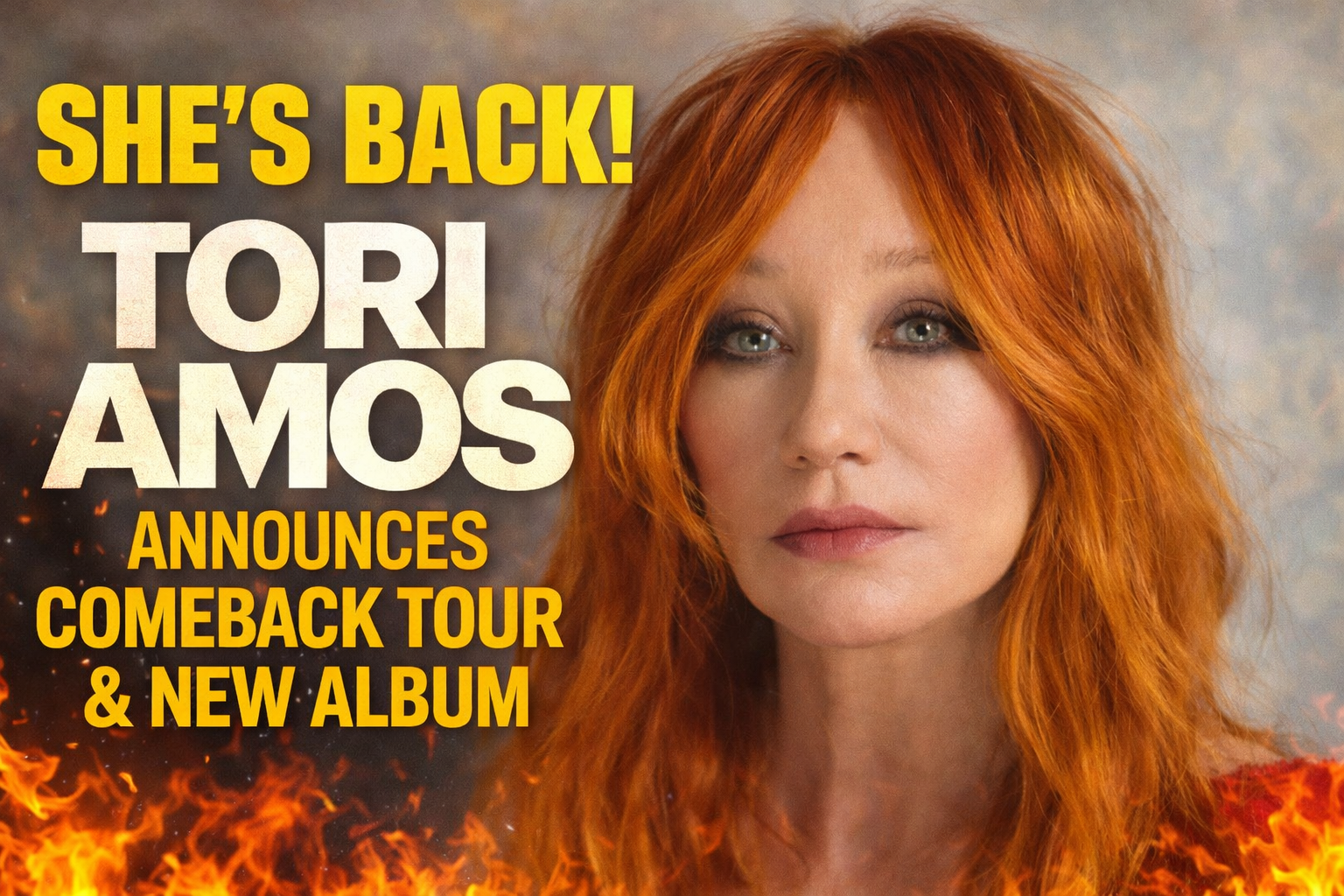 Tori Amos Announces In Times of Dragons Album & Massive 2026 Tour