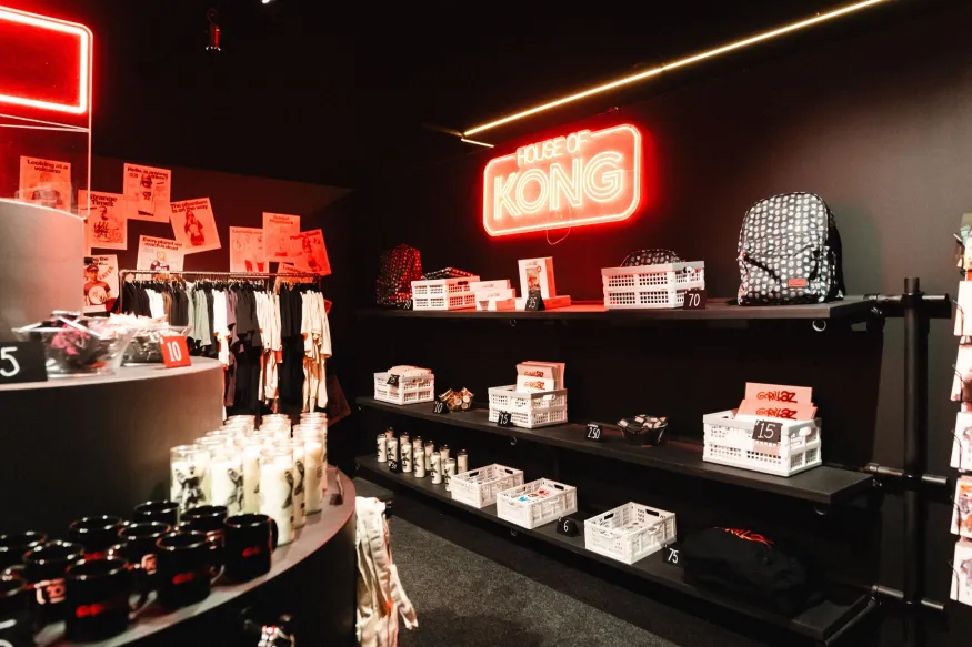 Gorillaz House of Kong Pop-Up Shop Opens in Los Angeles Ahead of The Mountain