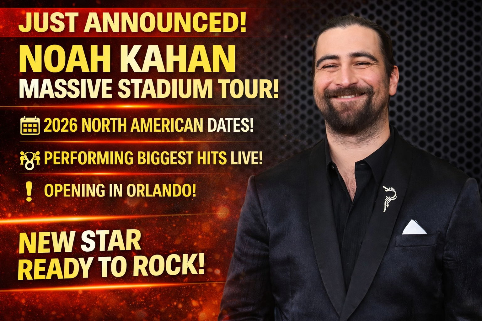Noah Kahan Announces The Great Divide Stadium Tour