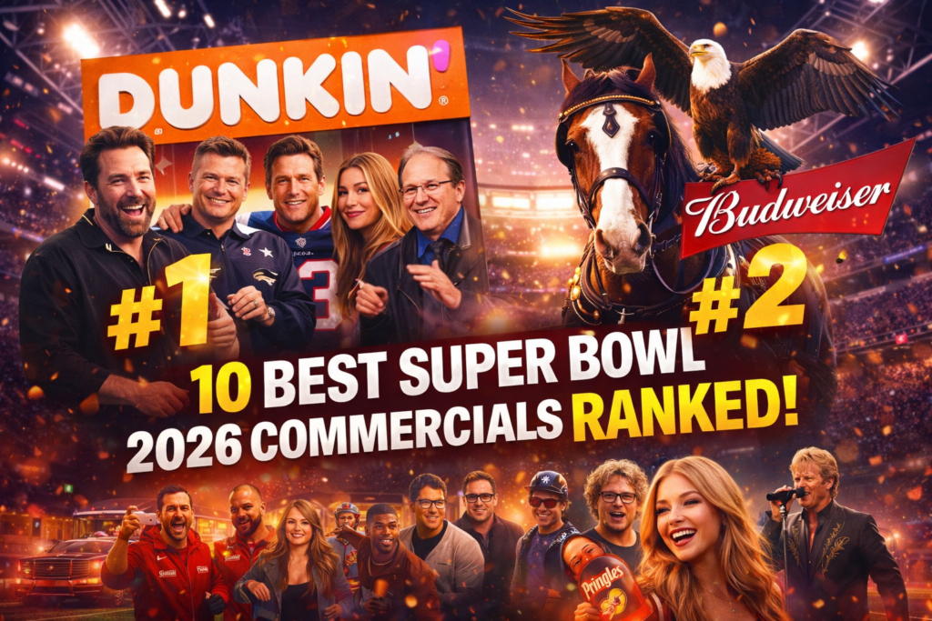 Best Super Bowl 2026 Commercials Ranked