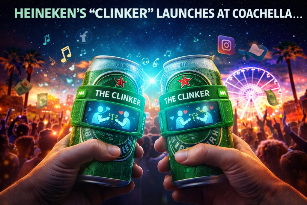 Heineken Launches “The Clinker” at Coachella