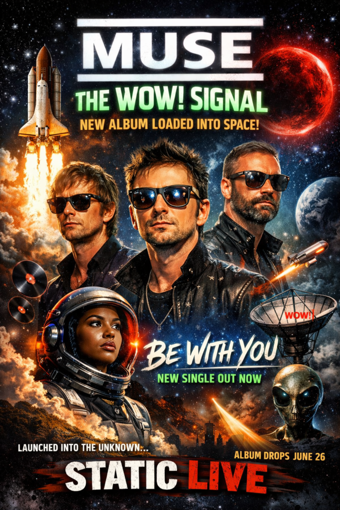 Muse Launch New Album The WOW! Signal Into Space