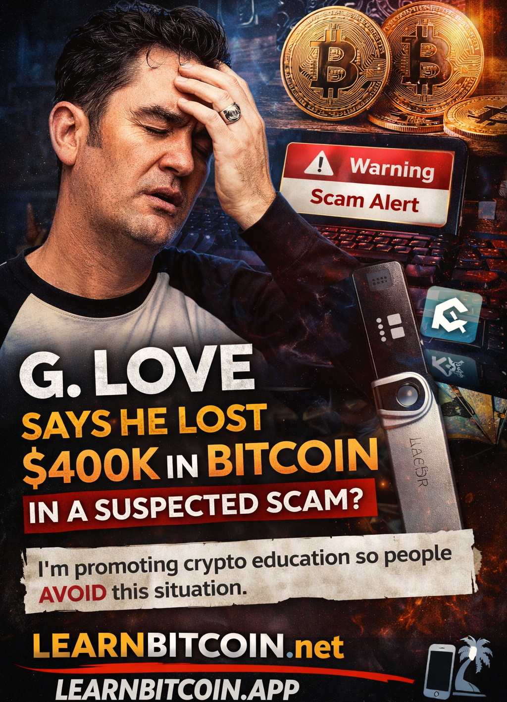 G Love Bitcoin Scam Story | Crypto Loss, Music Career & What Really Happened