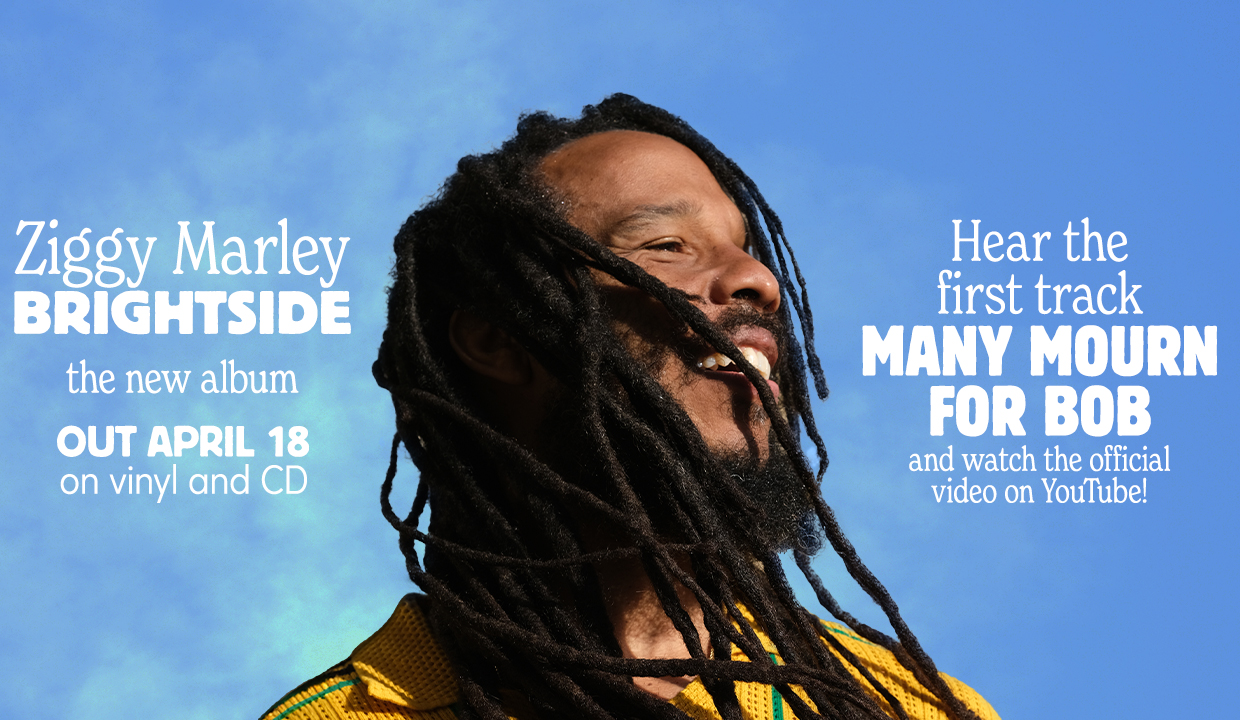 Ziggy Marley Drops Brightside on Vinyl First — Reggae Royalty Keeps It Soulful the Old-School Way