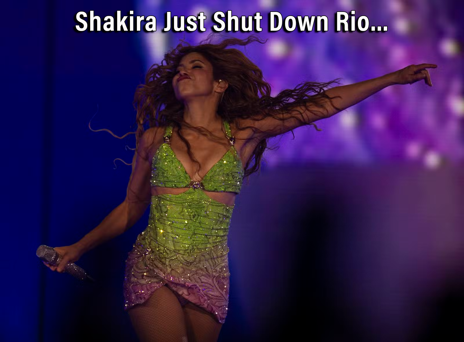 Shakira Just Shut Down Rio…