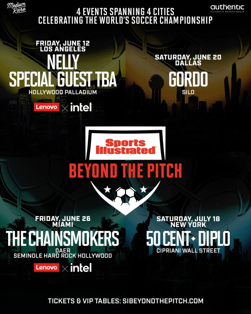 50 Cent, Diplo, The Chainsmokers & Nelly Join Massive FIFA World Cup Fan Event Series