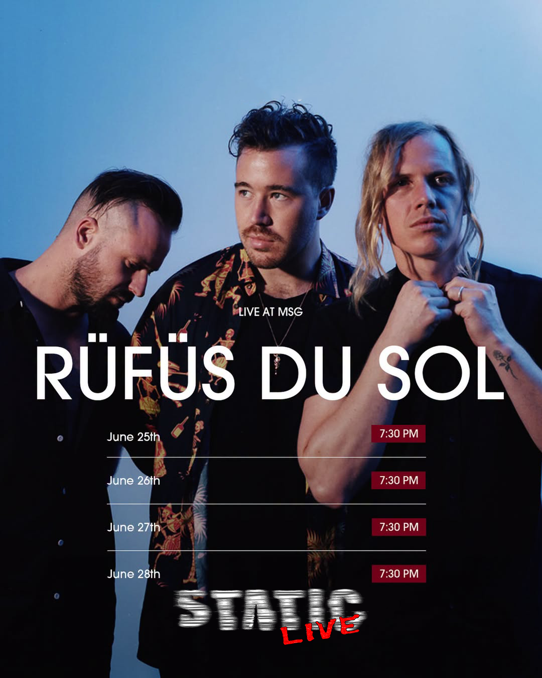 RÜFÜS DU SOL Makes EDM History With Four Consecutive Sold-Out Madison Square Garden Shows