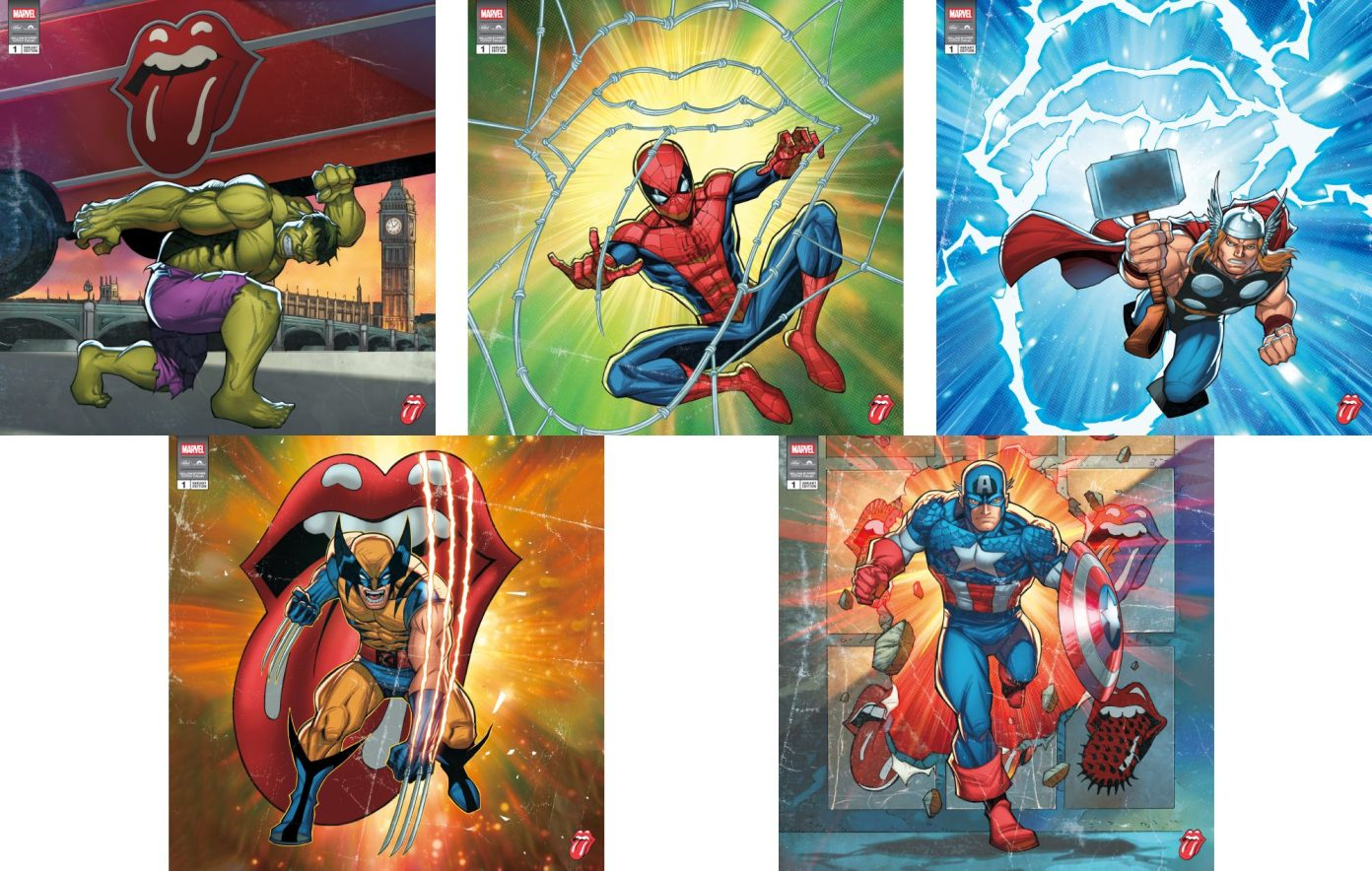 The Rolling Stones and Marvel Team Up for ‘Foreign Tongues’ Vinyl Series