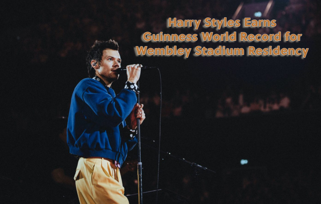Harry Styles Earns Guinness World Record for Wembley Stadium Residency