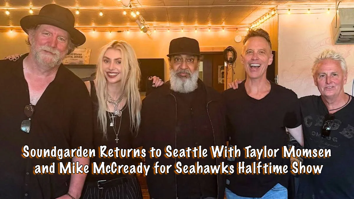 Soundgarden Returns to Seattle With Taylor Momsen and Mike McCready for Seahawks Halftime Show