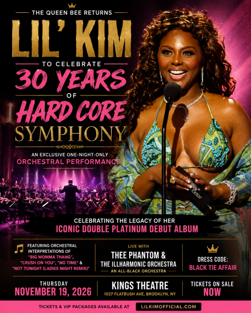 Lil’ Kim Is Bringing Hard Core to the Symphony in a One-Night Brooklyn Spectacle