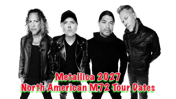 Metallica 2027 North American M72 Tour Dates